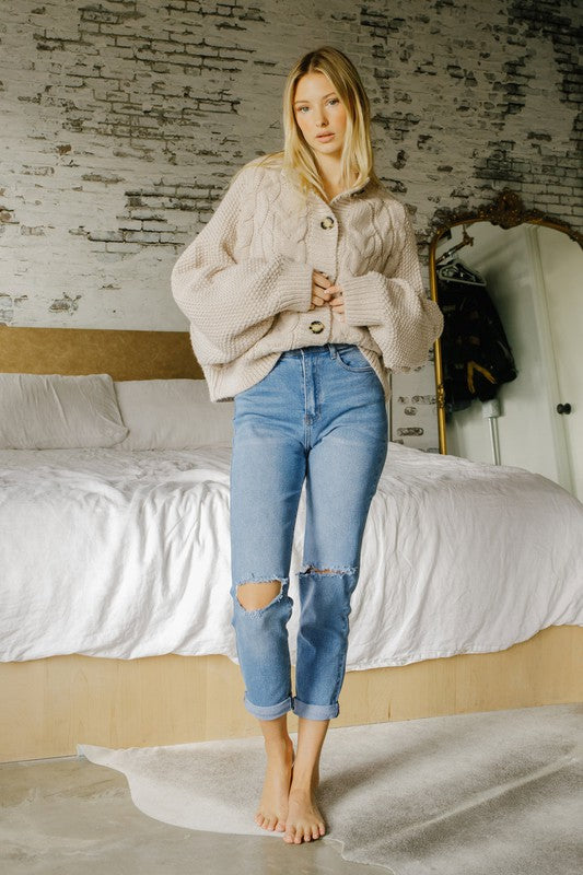 Quinn High Waisted Boyfriend Jeans